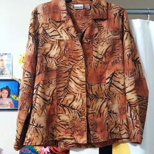 Chico animal print blouse